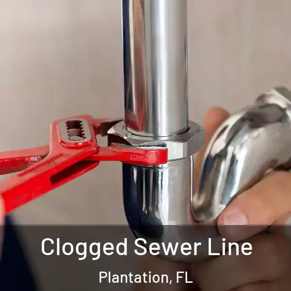  Clogged Sewer Line Plantation, FL