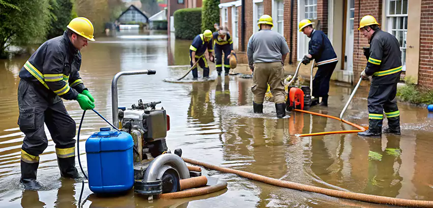 Fire and Flood Restoration in Plantation