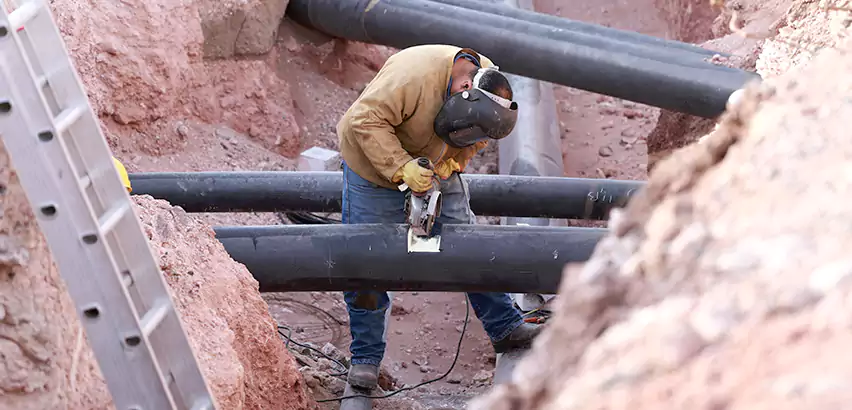 Cast Iron Sewer Pipe Replacement in Plantation