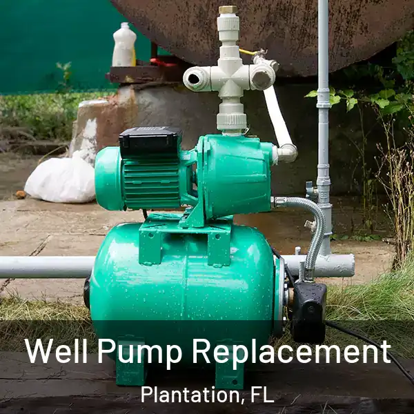  Well Pump Replacement Plantation, FL